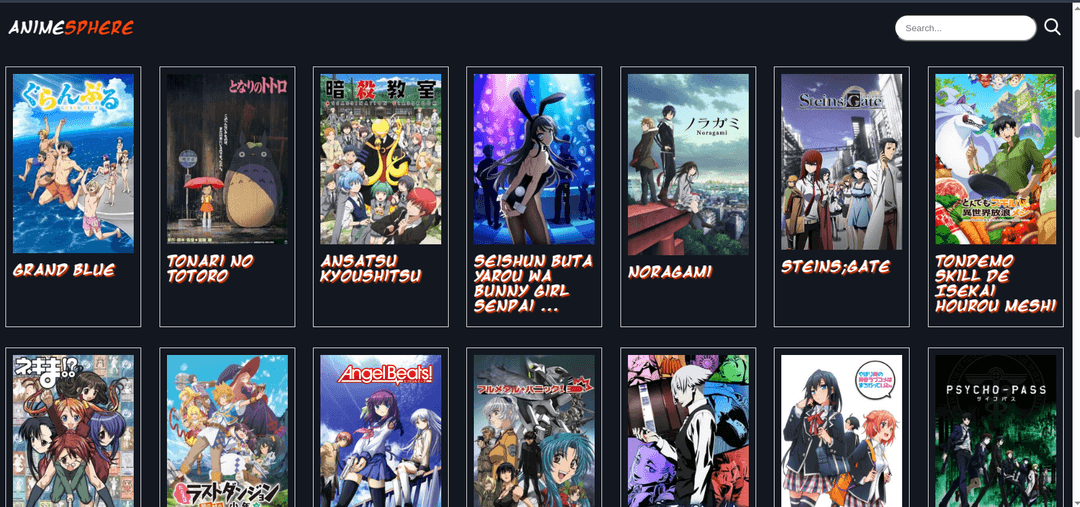 Anime-Sphere - APIs Based Anime Explorer - Image 3