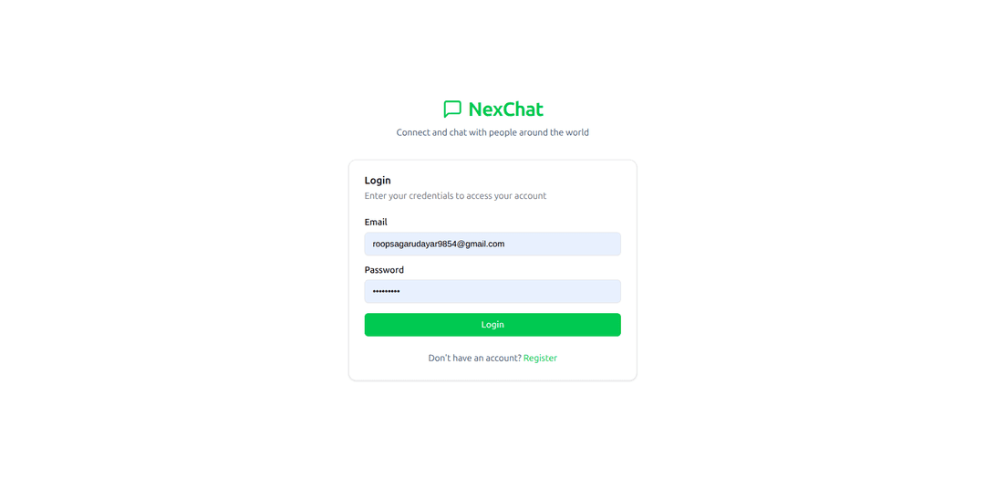 NextChat - Real-time Chat Application - Image 2