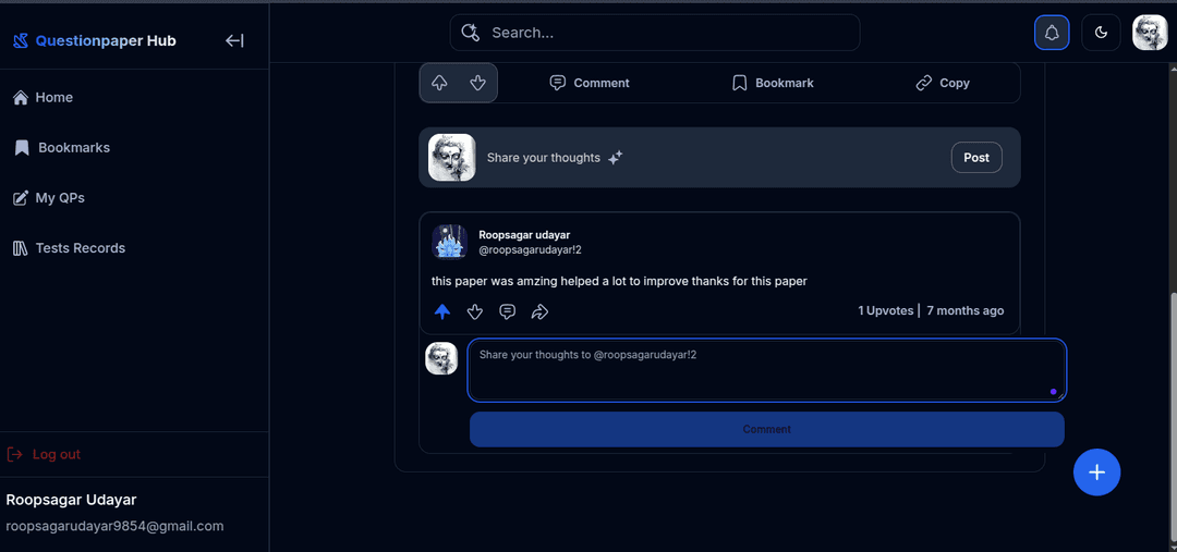 Question Paper Hub - Interactive Question Paper Sharing App - Image 4