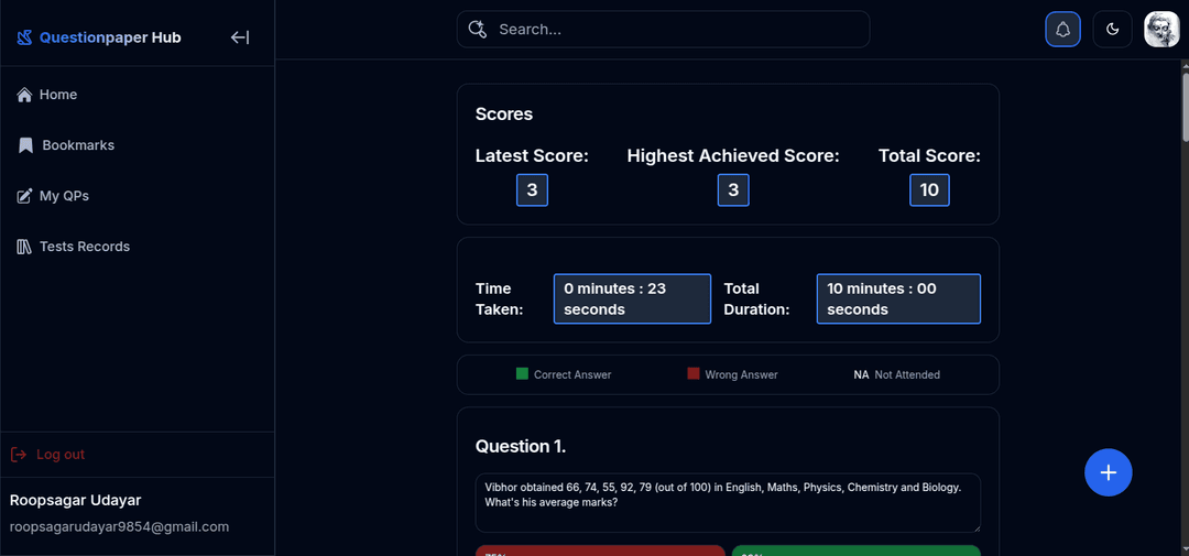 Question Paper Hub - Interactive Question Paper Sharing App - Image 6